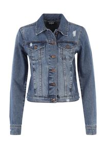 Urban Classics, Damen Jeansjacke, Blue Denim