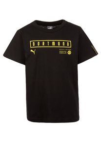Puma, T-Shirt 'Borussia Dortmund Fan', Gelb / Schwarz