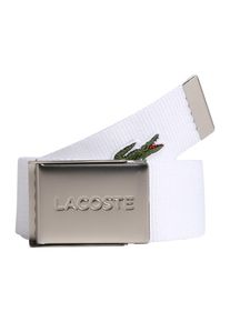 Lacoste, Herren Gürtel, Weiß