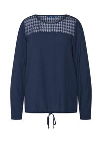 Tom Tailor, Damen Bluse, Navy