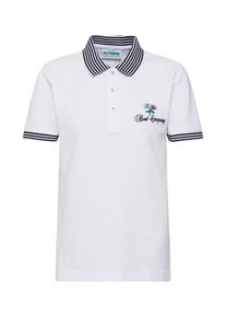 Best Company, Damen Poloshirt, Mischfarben / Weiß