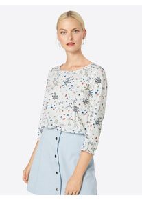 Tom Tailor Denim, Damen Bluse, Mischfarben / Wollweiß