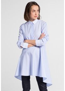 Eterna, Damen Bluse, Hellblau / Weiß