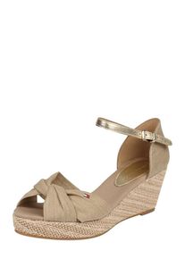 Tommy Hilfiger, Damen Riemchensandalen 'Iconic Elba', Sand