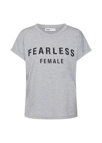 ABOUT YOU X GRL PWR, Damen Shirt 'Merle', Graumeliert