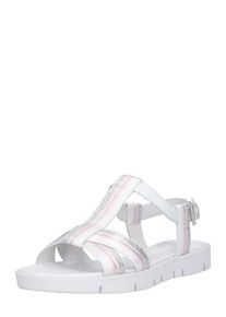 Kennel & Schmenger Kennel & Schmenger, Damen Sandale 'Elle X', Rosé / Silber / Weiß