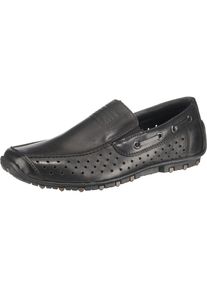 Rieker, Herren Slipper, Schwarz