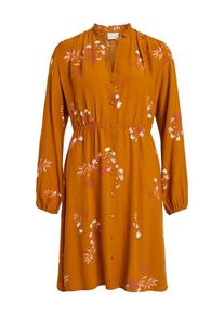 Vila, Damen Midikleid, Bronze / Mischfarben