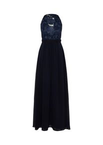 VM Vera Mont, Damen Abendkleid mit Spitzentop, Navy