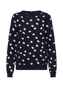 Véro Moda VERO MODA, Damen Pullover, Nachtblau / Naturweiß