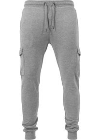 Urban Classics, Herren Cargo Sweatpants, Grau