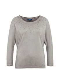 Tom Tailor, Damen Pullover, Graumeliert