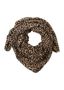 Pieces, Damen Tuch, Beige / Braun