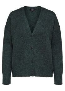 Selected Femme, Damen Strickjacke, Smaragd