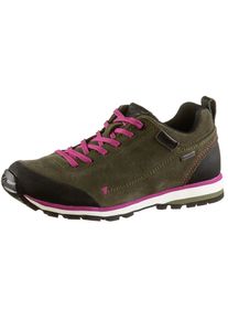 CMP, Damen Elettra Low WP Freizeitschuhe, Oliv / Dunkelpink