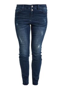 TRIANGLE, Damen Jeans, Ultramarinblau