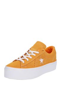 Converse, Damen Sneaker 'ONE STAR PLATFORM - OX', Orange / Wei&szlig;