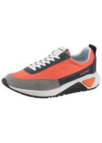 Diesel, Herren Sneaker 'S-KB low lace', Azur / Anthrazit / Rauchgrau / Lachs