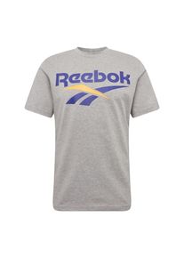 Reebok CLASSIC, Herren Shirt, Graumeliert / Dunkellila / Orange