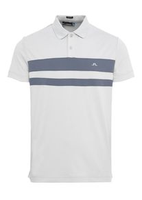 J. Lindeberg J.Lindeberg, Herren 'Craig Polo TX Torque' Poloshirt, Hellgrau / Dunkelgrau