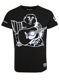True Religion, Herren T-Shirt, Schwarz