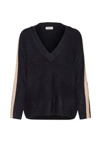 Jacqueline de Yong, Damen Pullover 'JDYDELTA', Beige / Saphir