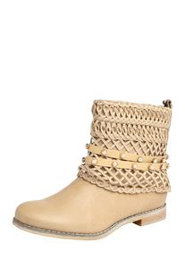 Bullboxer, Damen Stiefelette, Beige