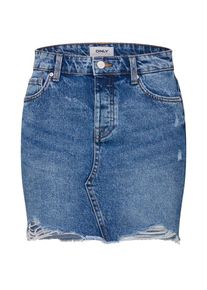 Only, Damen Rock 'Sky', Blue Denim