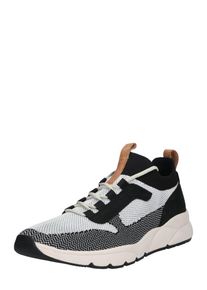 Camel Active, Herren Sneaker 'Run 12', Schwarz / Wei&szlig;