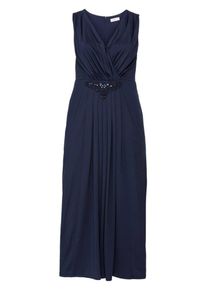 sheego Style, Damen Abendkleid, Marine