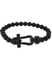 Hafen-Klunker, Damen Armband 'Happiness Collection 110541', Schwarz