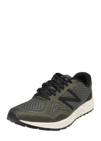 New Balance, Herren Laufschuhe mit Trail-Sohle, Blau / Dunkelbraun / Khaki