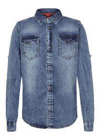 s.Oliver Junior, Jeanshemd, Blue Denim