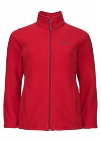 Jack Wolfskin, Damen Fleecejacke 'MALLERY LAKE', Rot