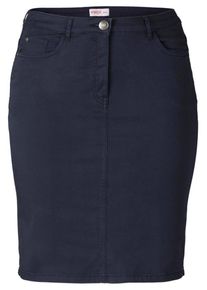 sheego Casual, Damen Basic Webrock, Marine