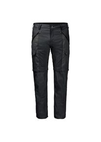 Jack Wolfskin, Herren Outdoorhose 'DAWSON FLEX ZIP OFF PANTS MEN', Dunkelgrau