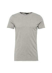 Drykorn, Herren T-Shirt in Gart Dyed 'Kendrick', Graumeliert