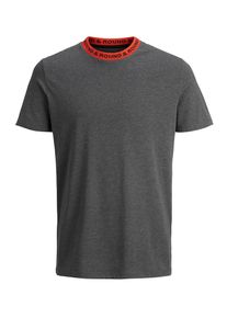 Jack & Jones JACK & JONES, Herren Grafik T-Shirt, Dunkelgrau