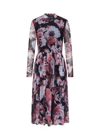 Y.A.S, Damen Kleid, Flieder / Pastellrot / Schwarz