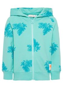name it, Sweatjacke, Aqua / Himmelblau
