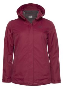 Jack Wolfskin, Damen GG Funktionsjacke, Burgunder