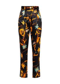 POSTYR, Damen Hose, Orange / Schwarz