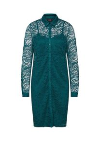 Object, Damen Kleid 'OBJADELINA L/S SHIRT DRESS', Grün