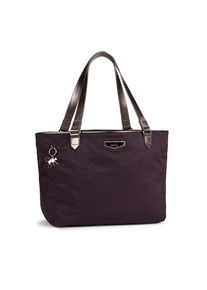 Kipling, Damen City Lots of Schultertasche 52 cm, Dunkellila