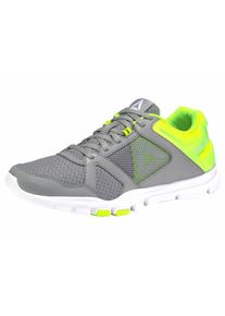 Reebok, Damen Fitnessschuhe 'YOURFLEX TRAINETTE', Dunkelgrau / Neongr&uuml;n
