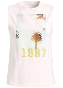 Khujo, Damen Top 'Romane Palm', Hellblau / Senf / Grün / Pastellpink