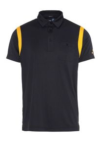 J. Lindeberg J.Lindeberg, Herren Poloshirt 'Dolph', Goldgelb / Schwarz