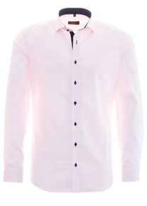 Eterna, Herren Langarm Hemd SLIM FIT, Pink