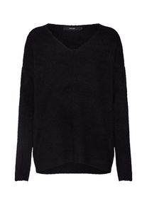 V&eacute;ro Moda VERO MODA, Damen Pullover 'VMLEFILE LS V-NECK', Schwarz