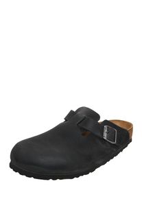 Birkenstock, Herren Pantolette 'Boston', Schwarz